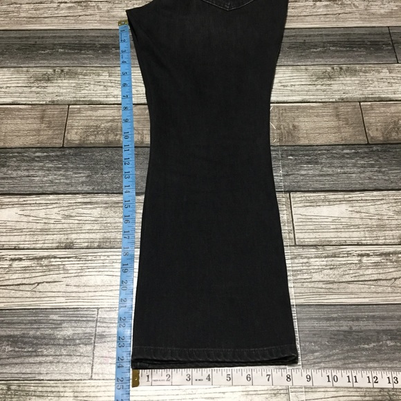 Banana Republic High Rise Crop Boot Jeans Women’s 30P (Inseam 24.5) Black Gray - Picture 2 of 11